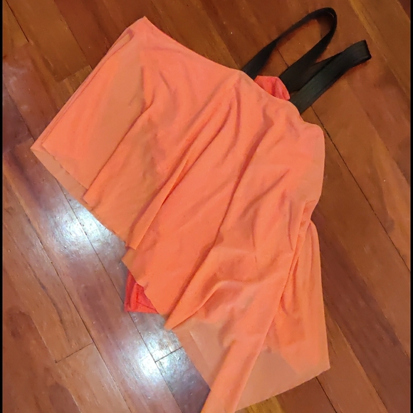 BEBE asymmetrical one shoulder top - Picture 1 of 4